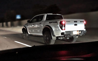 Ford Ranger Raptor is night-testing on U.S. highways