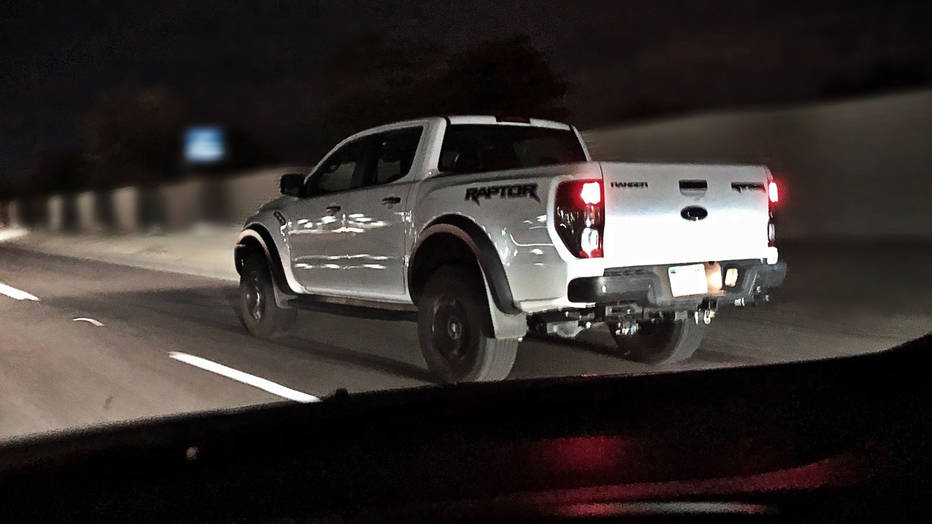 Ford Ranger Raptor is night-testing on U.S. highways